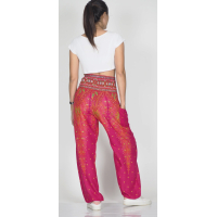 Harembroek XL Veer roze